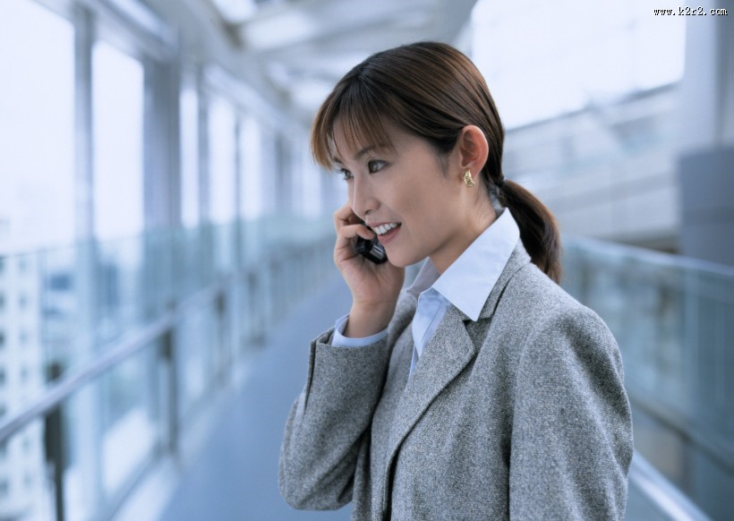 打电话的商业女性图片大全
