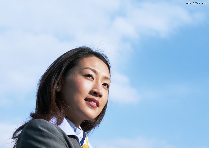 都市白领女性形象图片