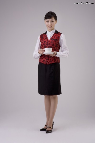 餐厅服务生形象图片大全