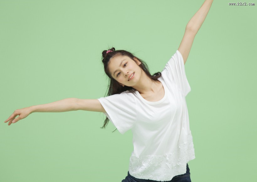 女生舞蹈姿态特写图片大全