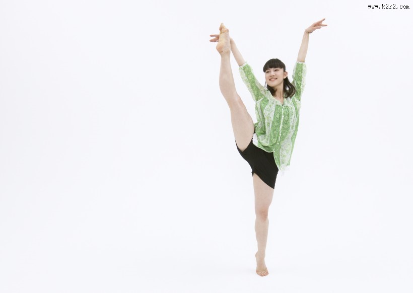 女生舞蹈姿态特写图片大全