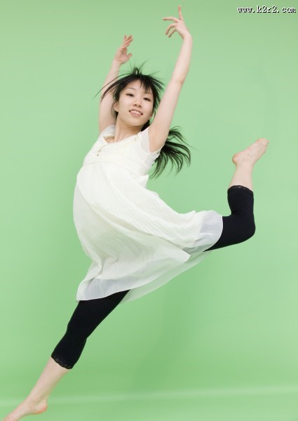 女生舞蹈姿态特写图片大全