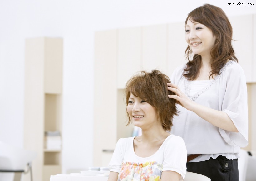 女性美发造型图片