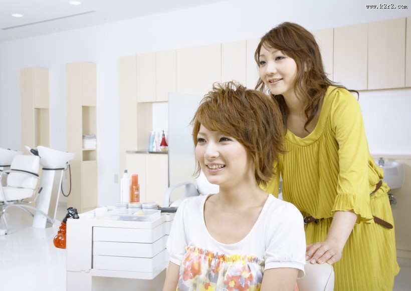 女性美发造型图片