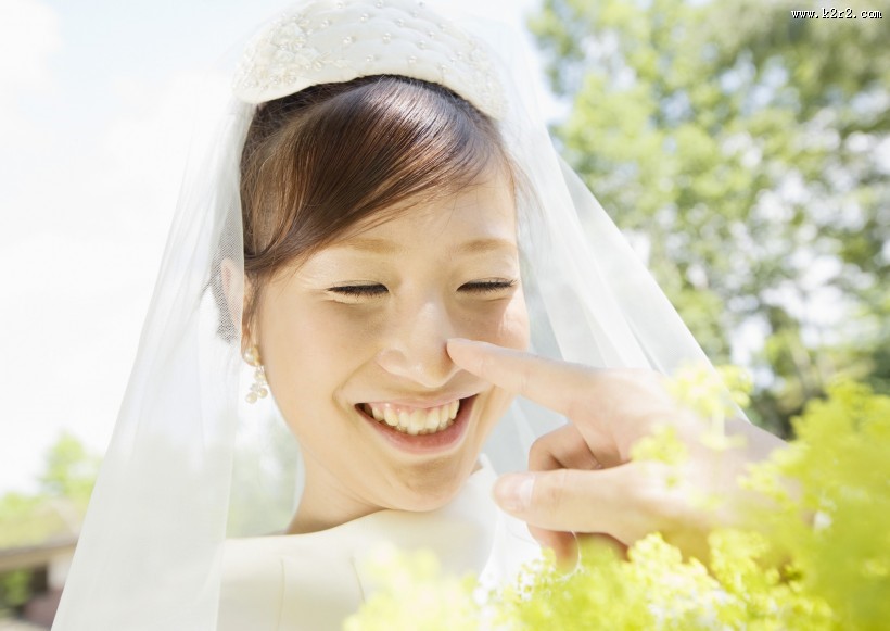 大自然婚礼图片