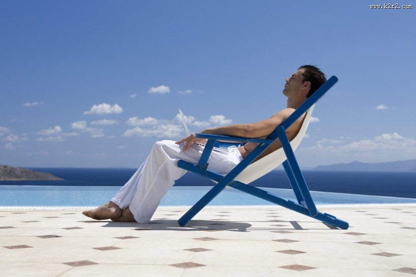 海边休闲图片大全