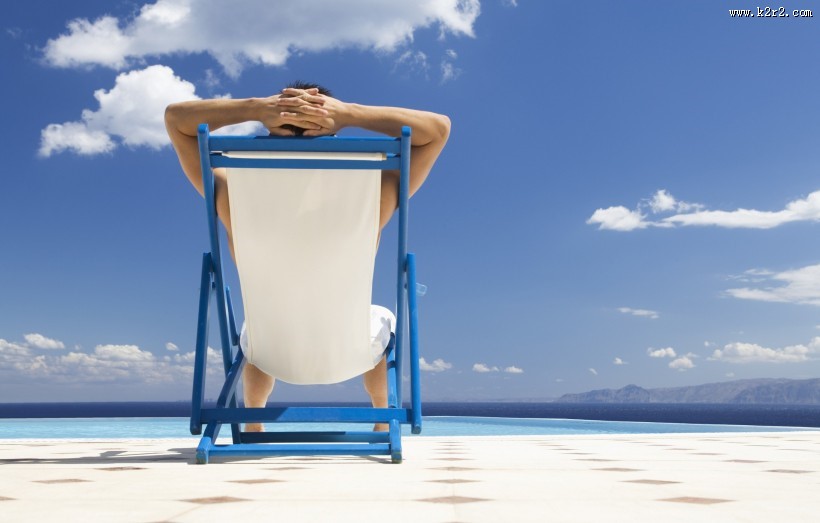 海边休闲图片大全