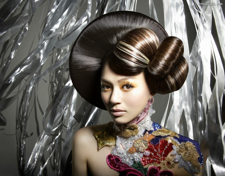 时尚美发造型图片