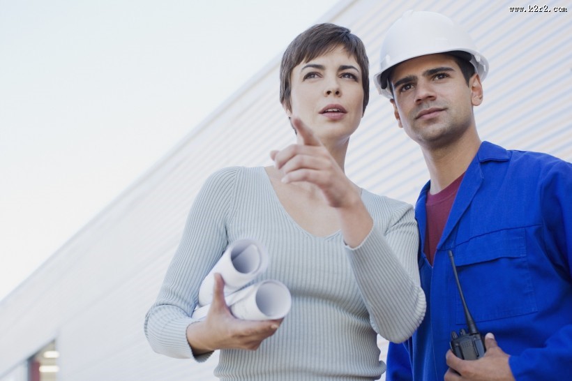 建筑行业专家图片