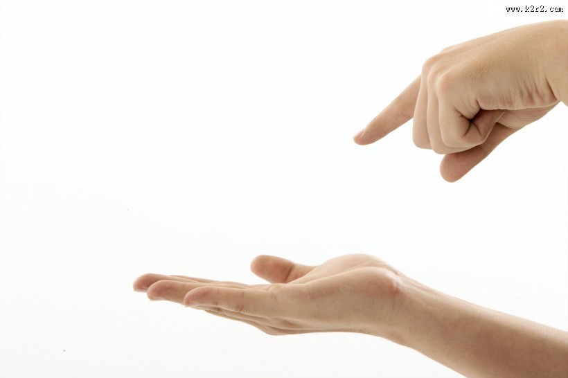 手势特写图片