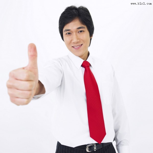 商务男性动作图片