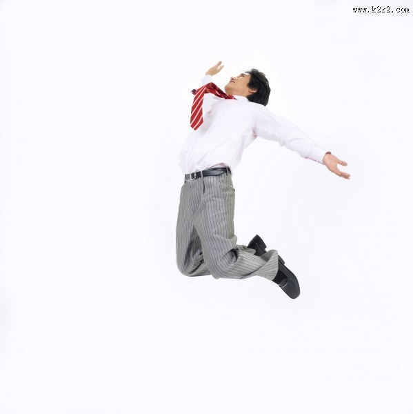 商务男性动作图片