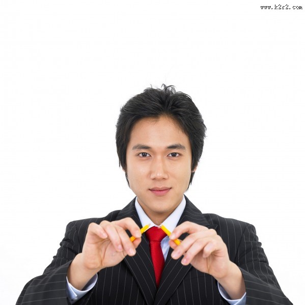 商务男性动作图片