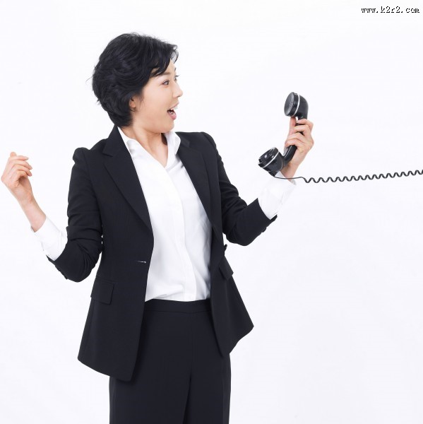 商务女性动作图片