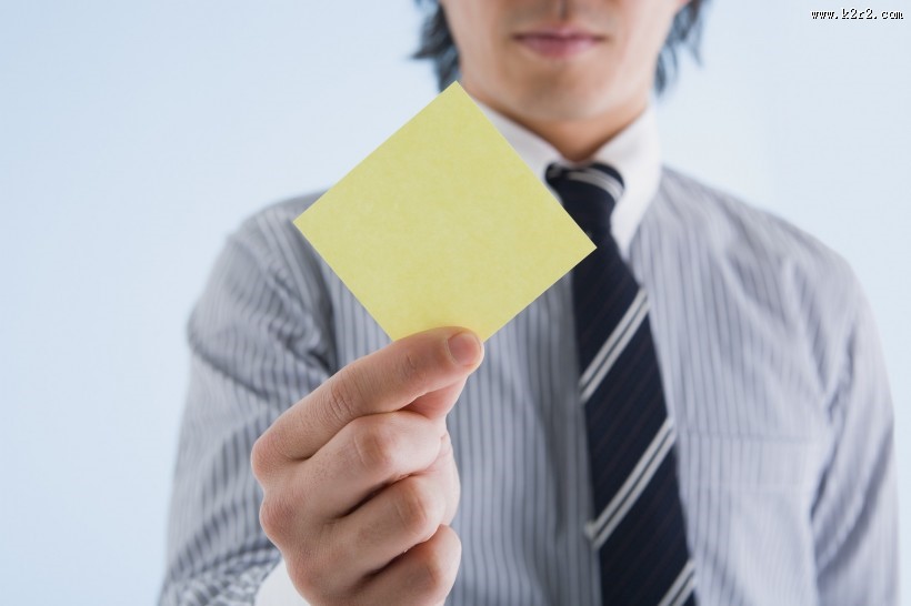 男性空白告示图片