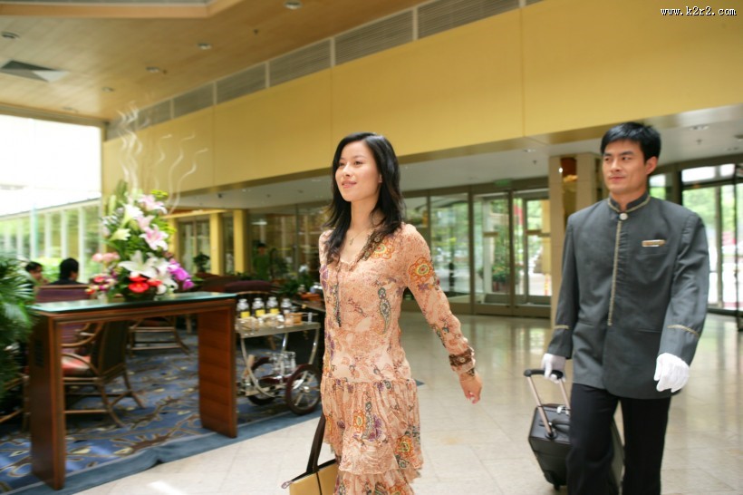 酒店接待服务图片大全