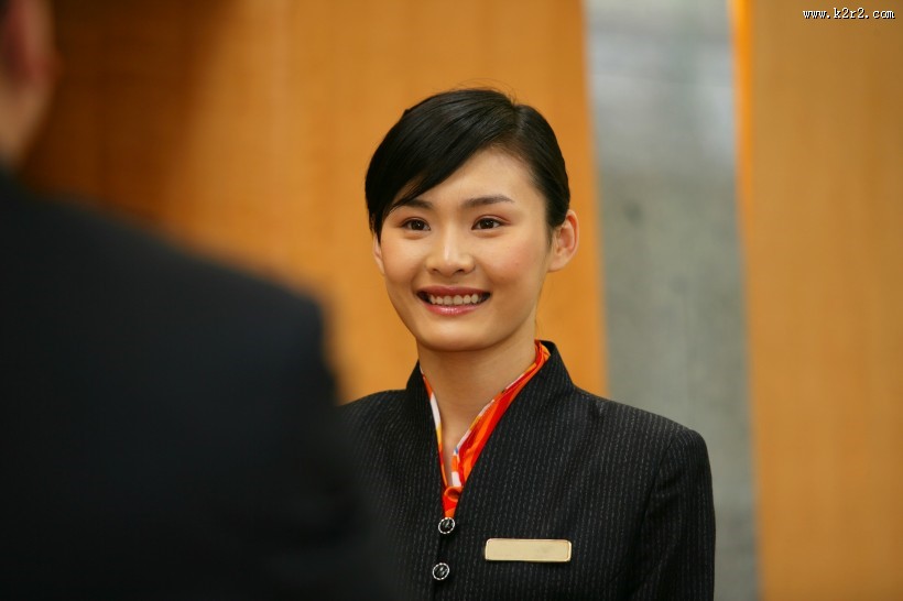 酒店前台接待图片大全