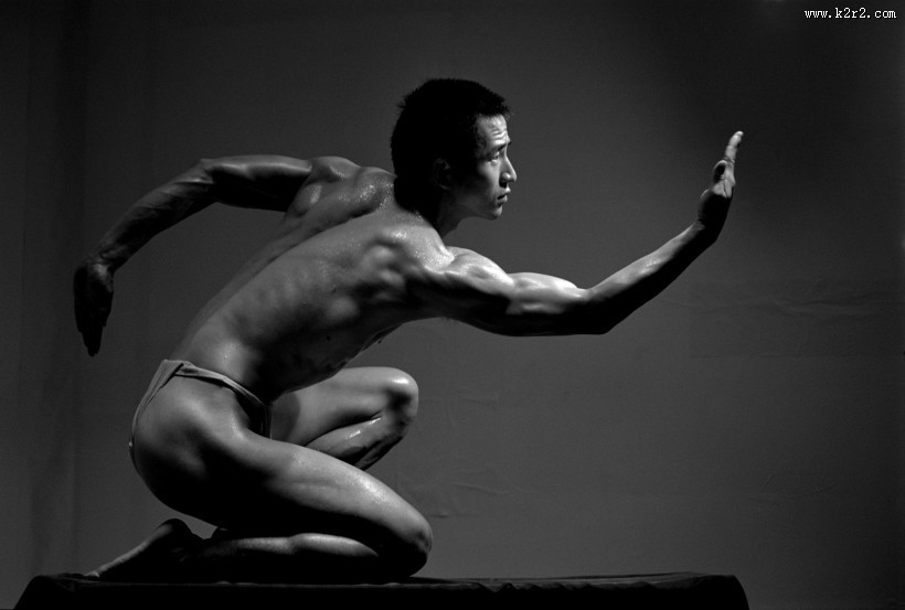 男性健康体魄图片