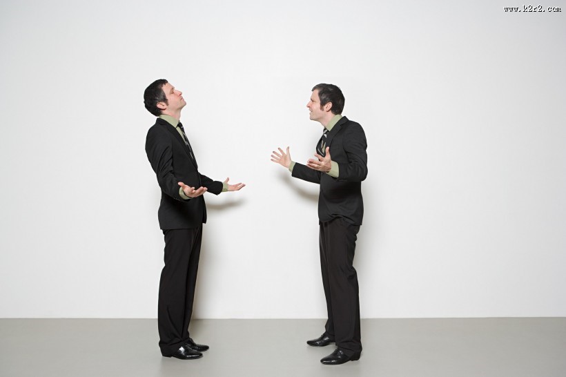 男性孪生概念图片