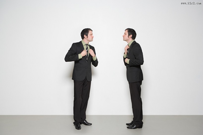男性孪生概念图片