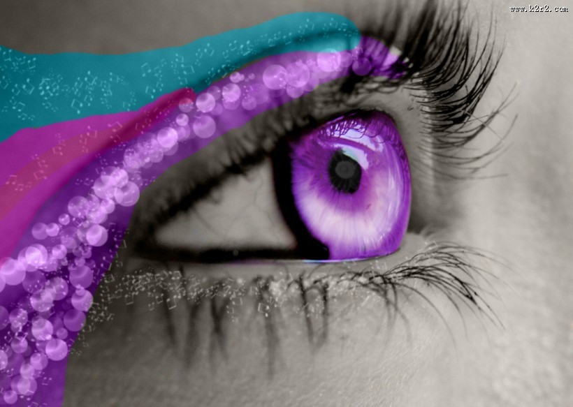 眼部彩妆图片大全