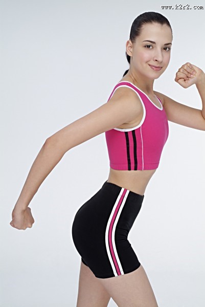 运动健康女性图片大全