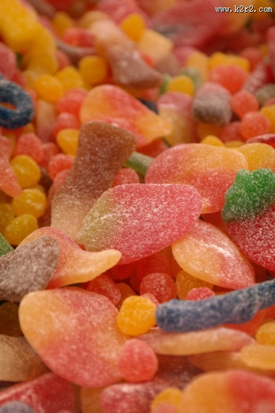 颜色鲜艳的软糖图片