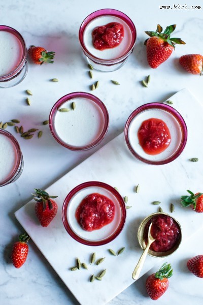 Q弹的水果布丁图片