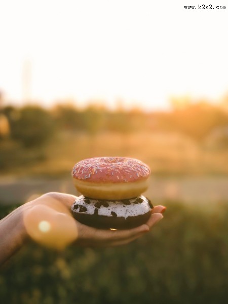 诱人的甜甜圈图片