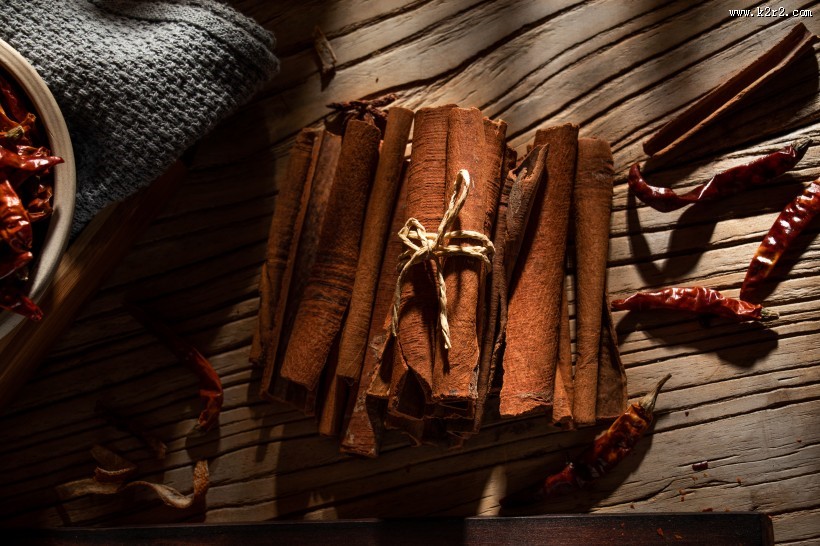 肉桂调味料图片