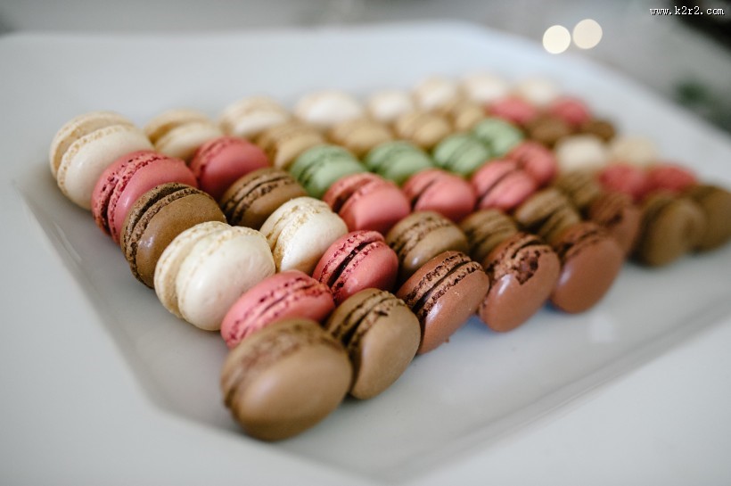 五颜六色的马卡龙图片大全