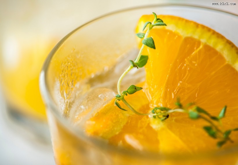 营养的橙汁图片