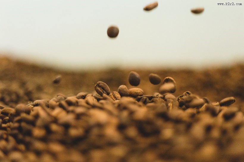 一堆咖啡豆的图片