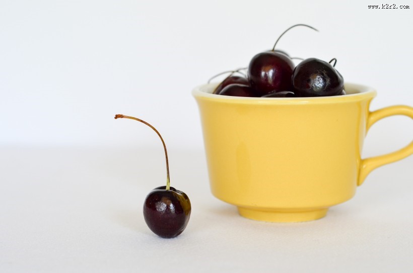 樱桃的特写图片大全