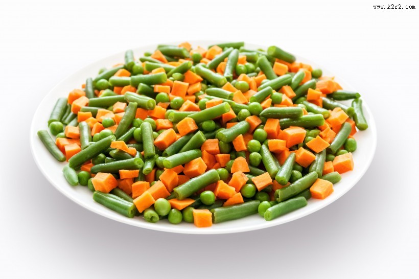 营养健康的蔬菜沙拉图片