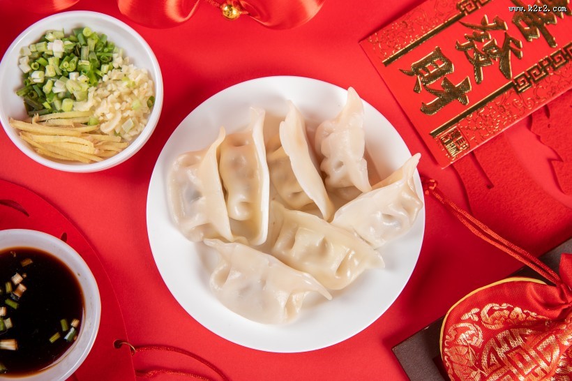 好吃的煮熟的饺子图片大全