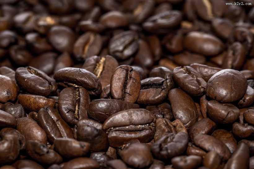 醇香的咖啡豆图片大全