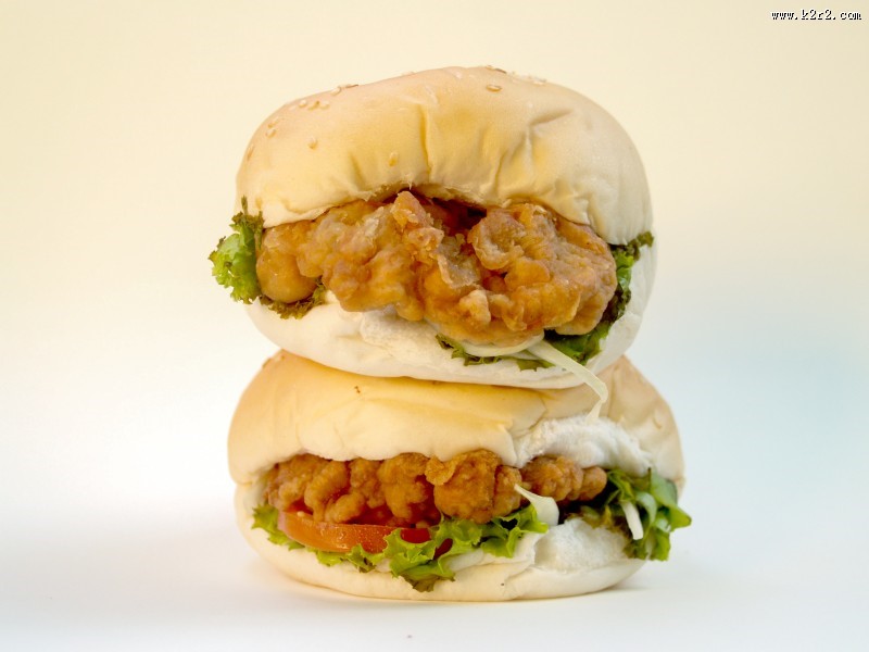 美味可口的汉堡包图片大全