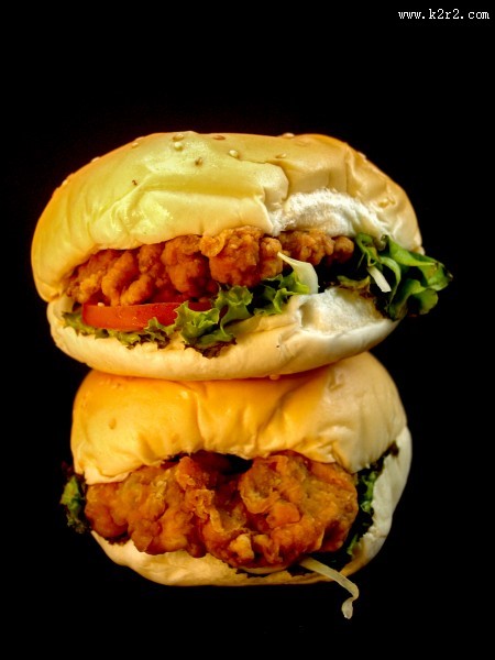 美味可口的汉堡包图片大全