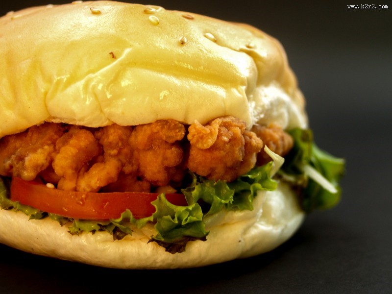 美味可口的汉堡包图片大全