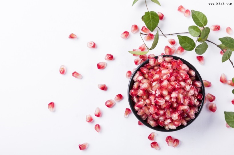 香甜可口的长寿果石榴图片