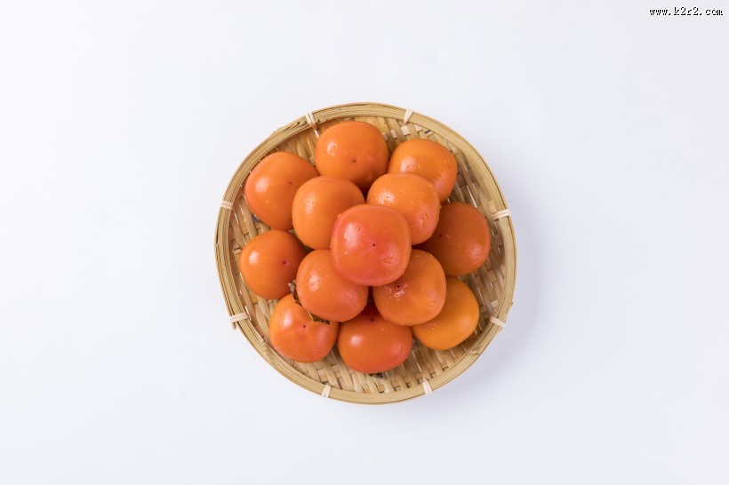 新鲜的柿子图片大全
