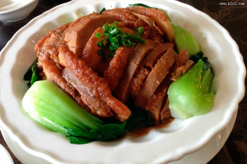 桂林特色名菜荔浦扣肉图片