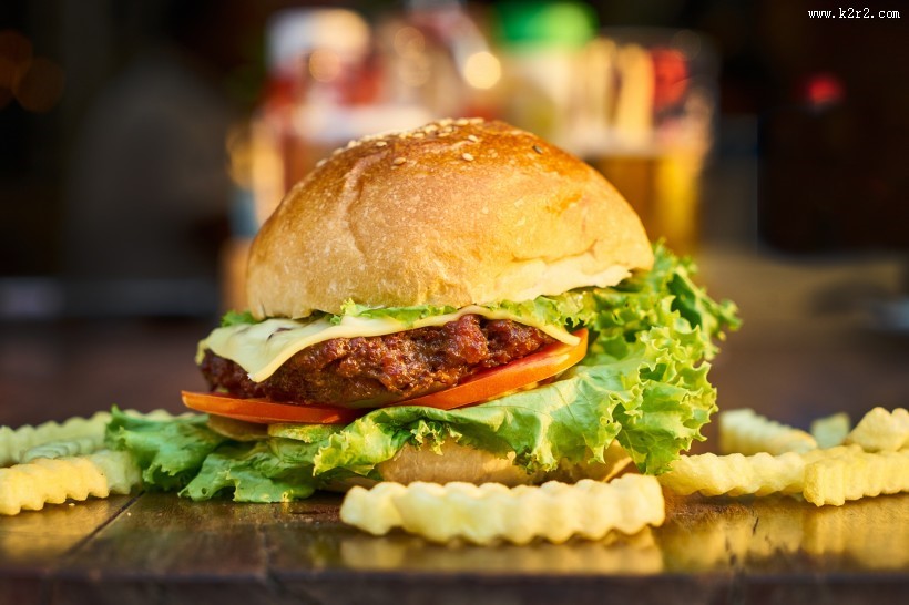 诱人的汉堡包图片大全
