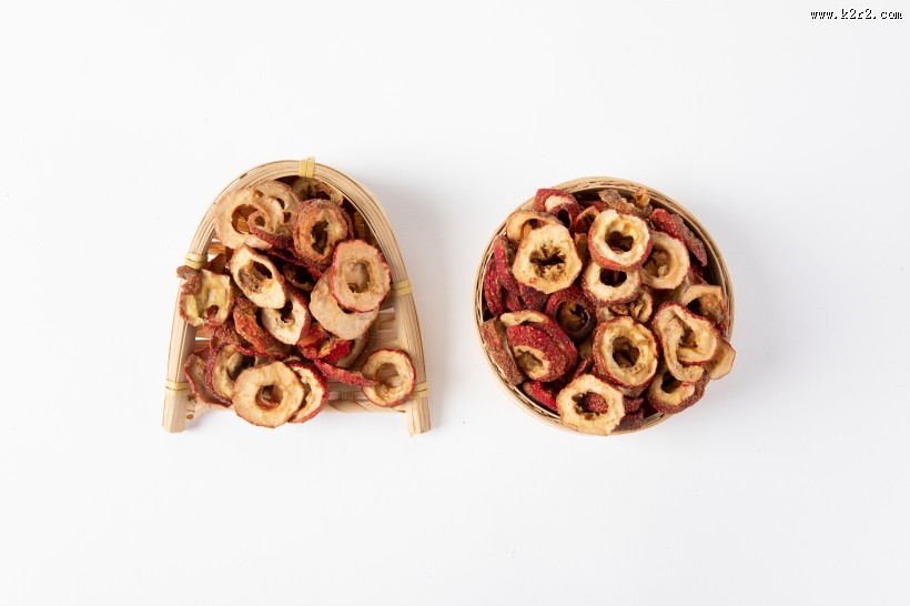 酸甜可口的山楂圈图片