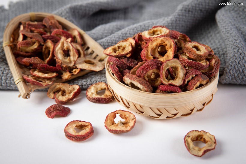 酸甜可口的山楂圈图片