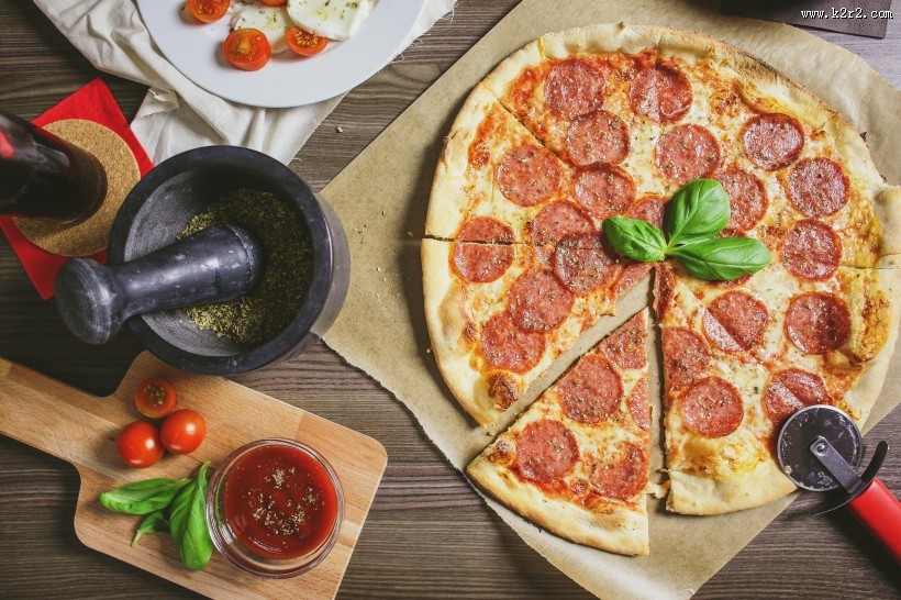 美味的披萨图片大全
