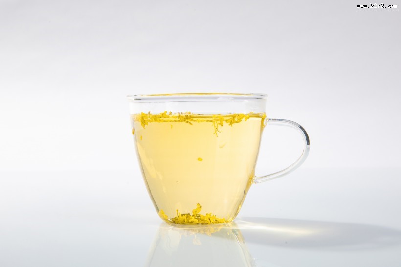 清香的桂花茶图片