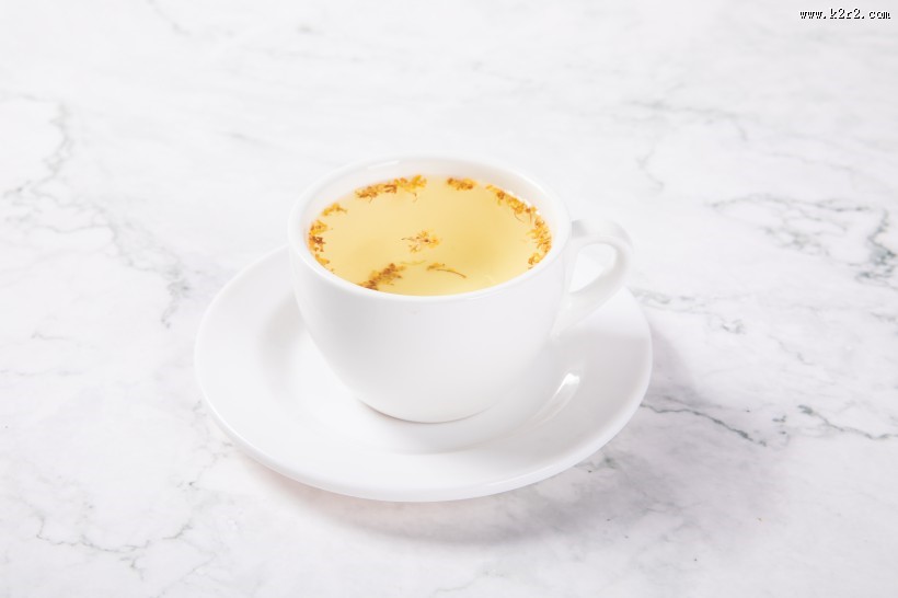 清香的桂花茶图片