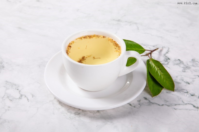 清香的桂花茶图片